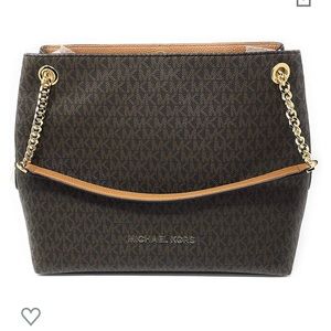 Michael Kors Jet Set Chain PVC Signature Bag